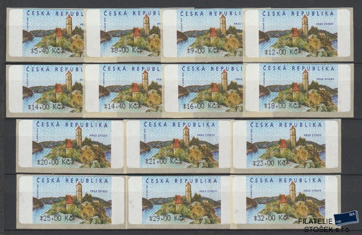 Česká republika známky AT 2 - 5,40 - 32 Kč
