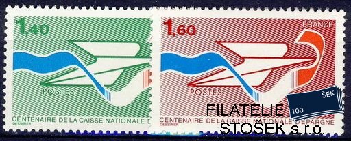 Francie známky Mi 2282-3