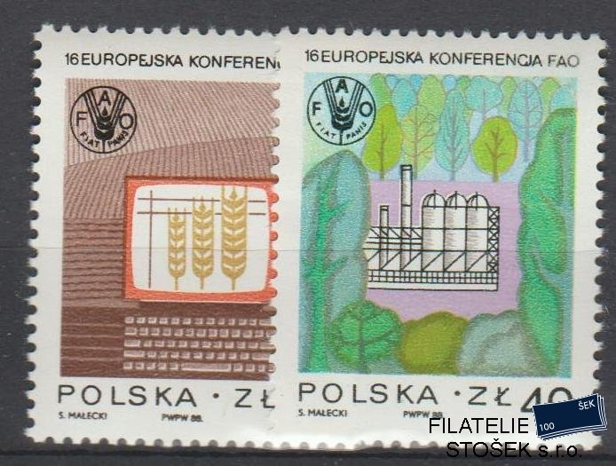 Polsko známky Mi 3156-7
