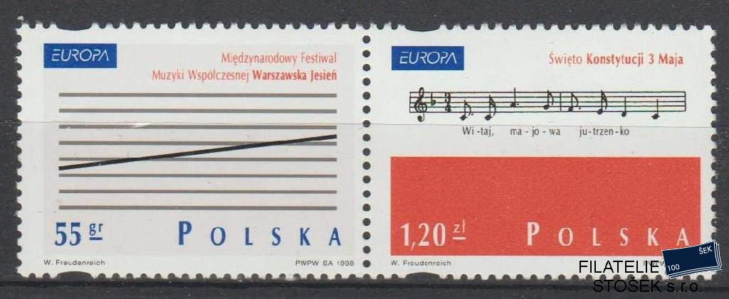 Polsko známky Mi 3714-5 St