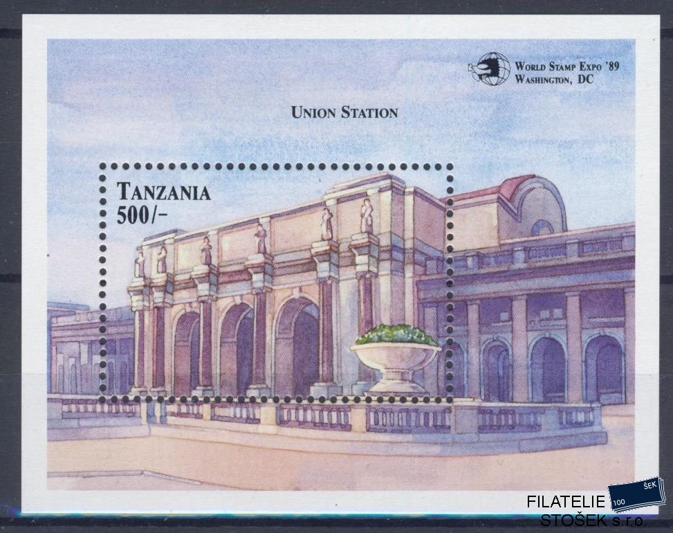 Tanzania známky Mi Blok 96