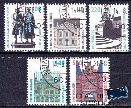 Bundes známky Mi 1934-8
