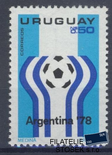 Uruguay známky Mi 1405 - Fotbal