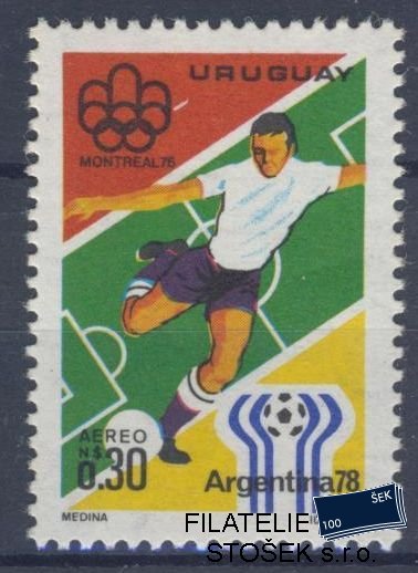 Uruguay známky Mi 1406 - Fotbal