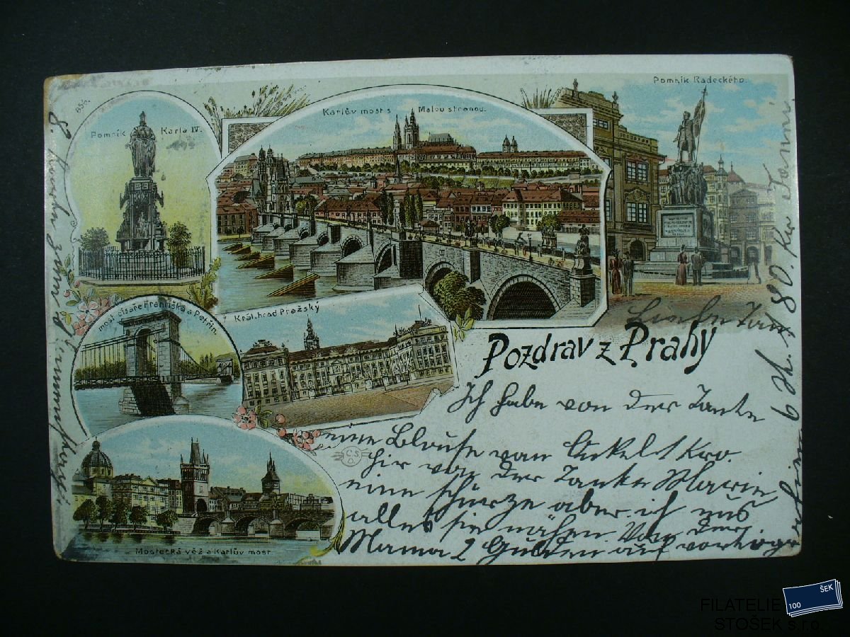 Pohlednice - Praha - Pozdrav z Prahy