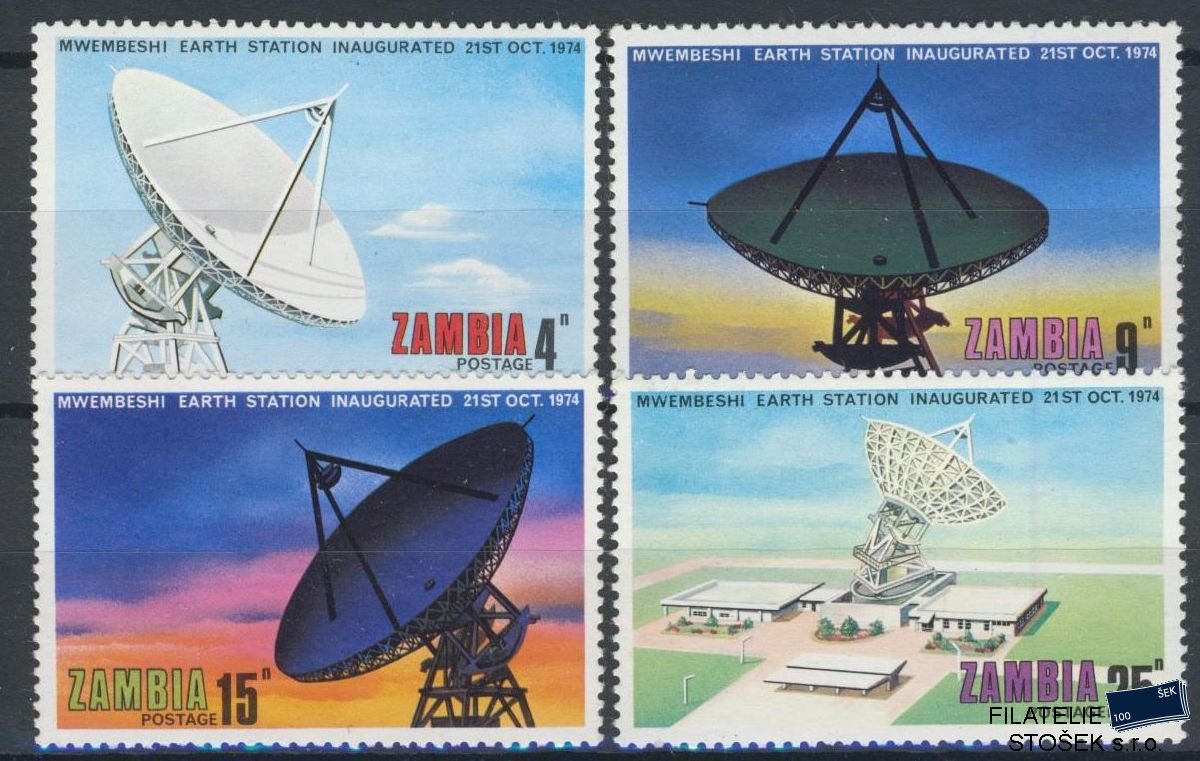 Zambia známky Mi 137-40 - Kosmos