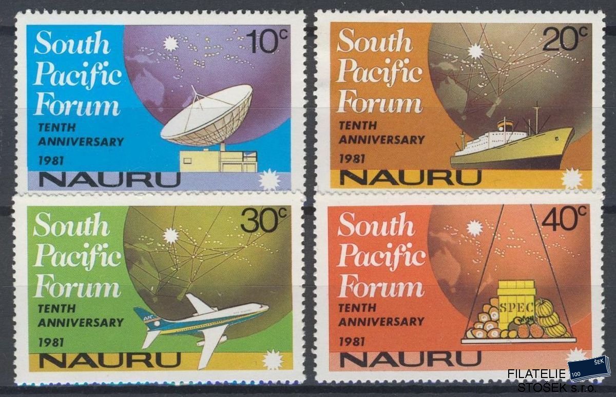 Nauru známky Mi 237-40 - Kosmos