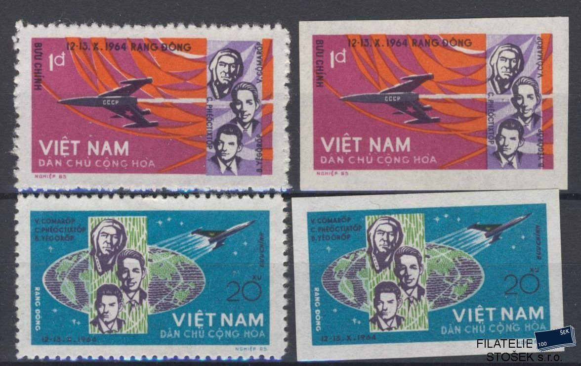 Vietnam známky Mi 359-60 - Kosmos