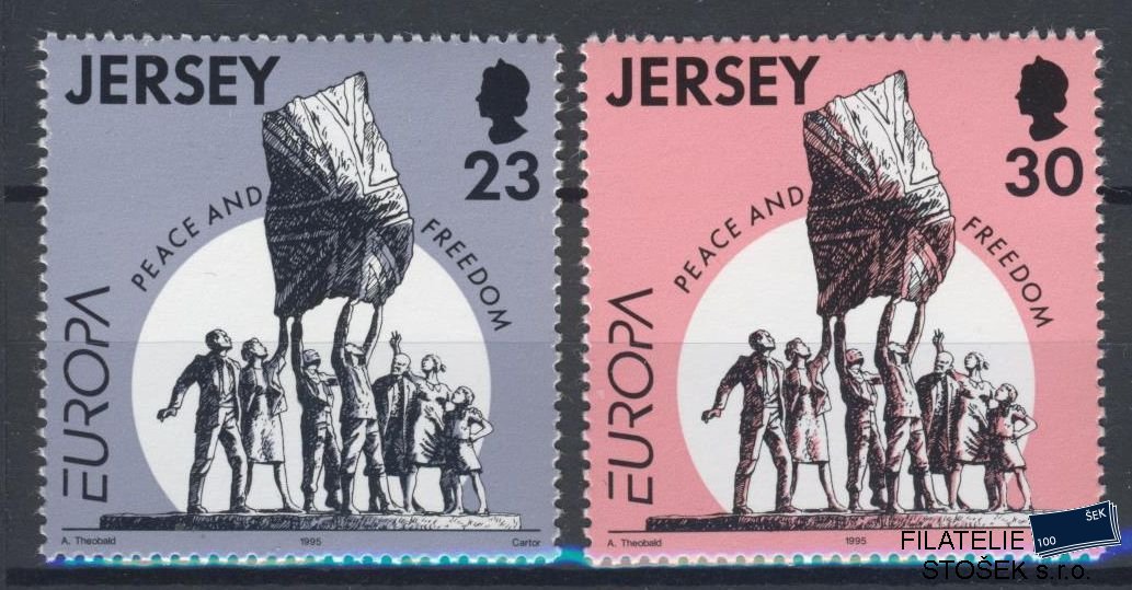 Jersey známky Mi 693-4